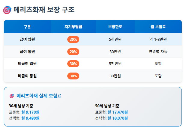 메리츠화재 비급여