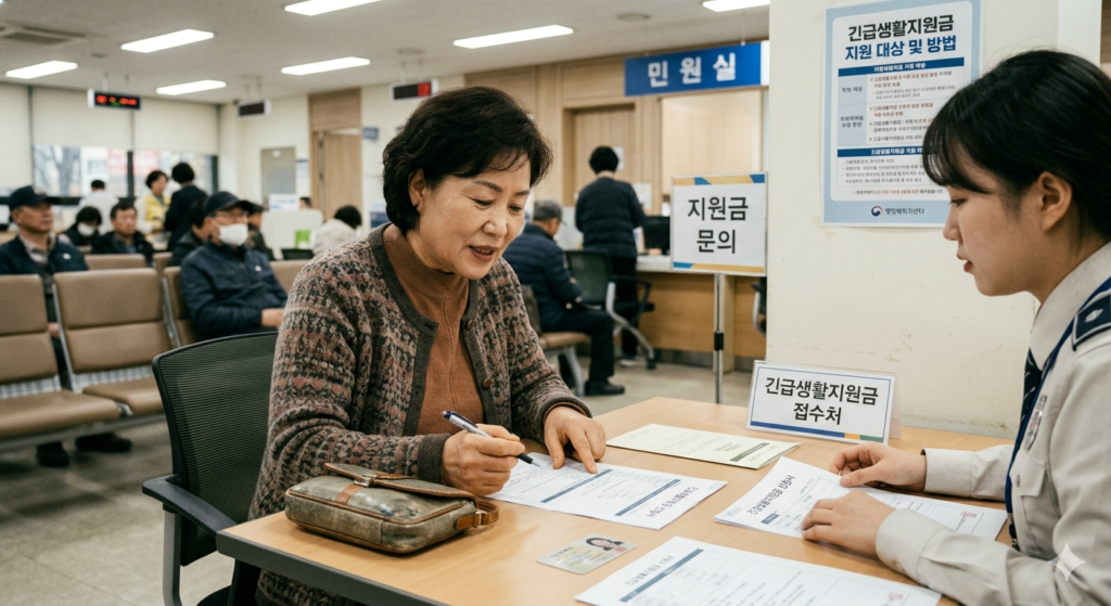 긴급생활지원금 신청